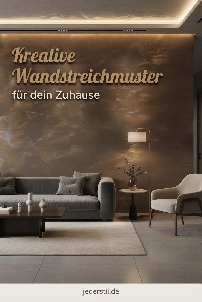 Kreative Wandstreichmuster für dein Zuhause