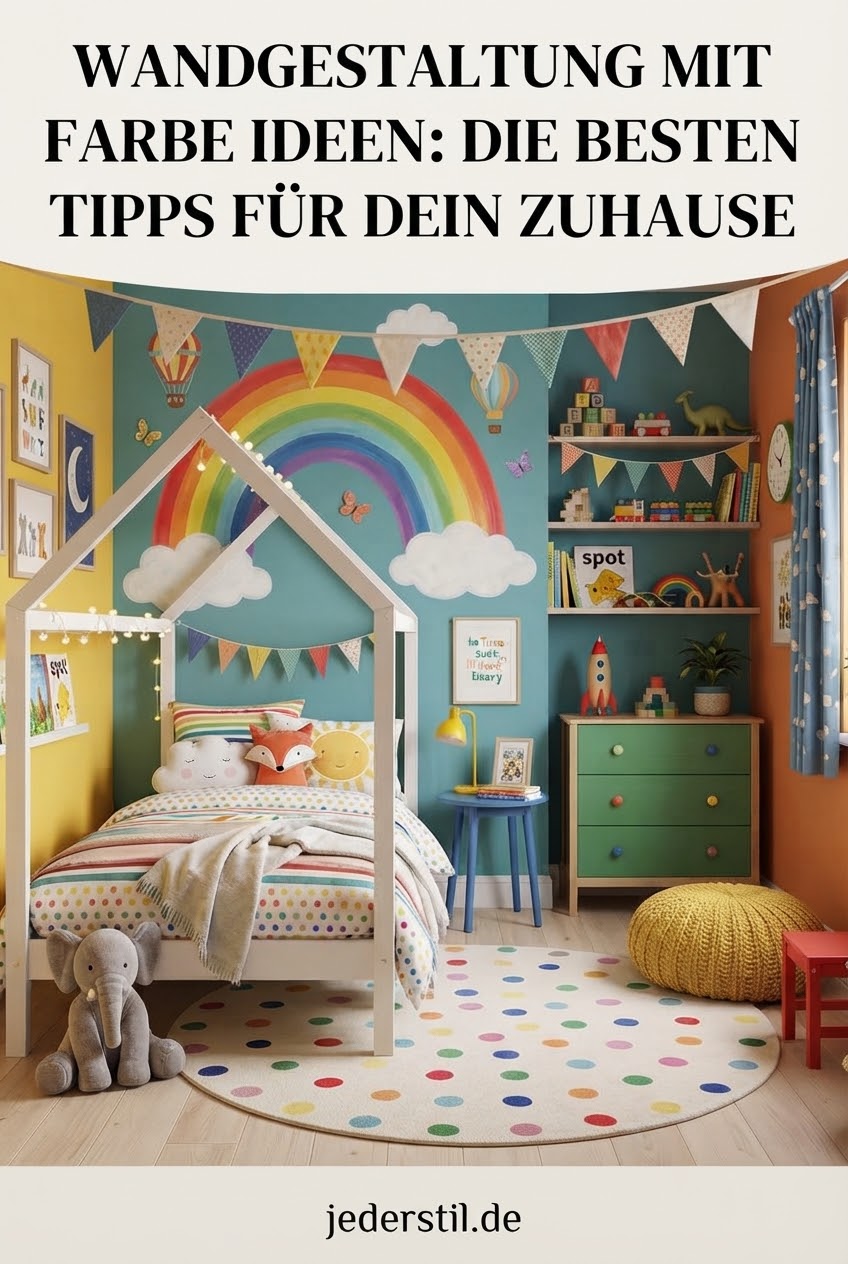 Wandgestaltung Mit Farbe Ideen: Die Besten Tipps Für Dein Zuhause