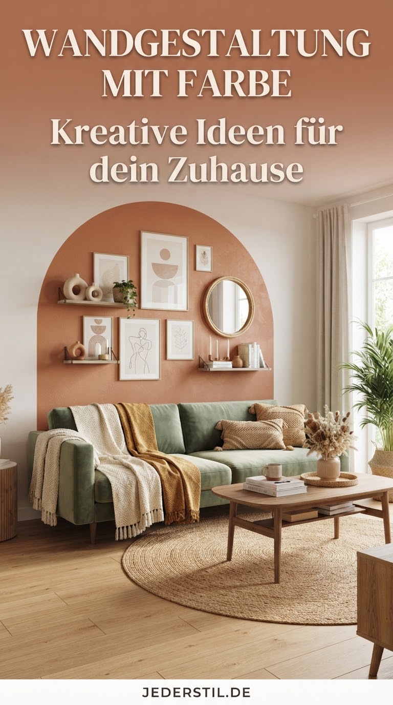 Wandgestaltung mit Farbe: Kreative Ideen für dein Zuhause