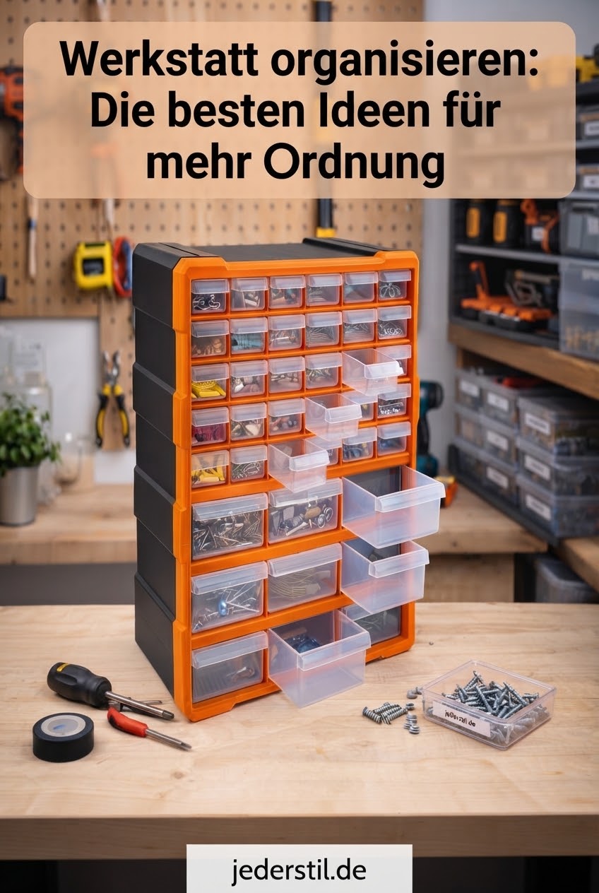 Werkstatt organisieren: Die besten Ideen für mehr Ordnung