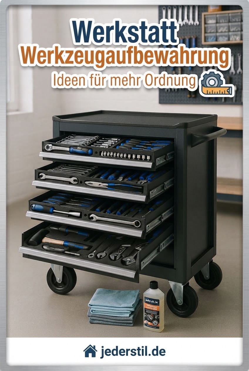 Werkstatt Werkzeugaufbewahrung Ideen für mehr Ordnung