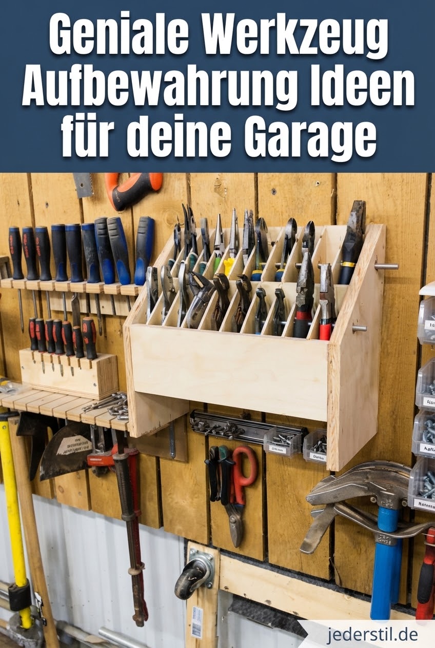 Geniale Werkzeug Aufbewahrung Ideen für deine Garage