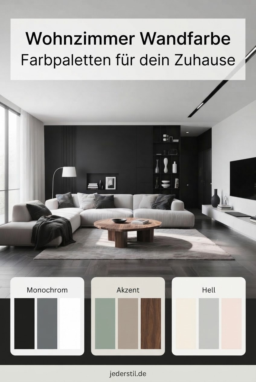 Wohnzimmer Wandfarbe Farbpaletten für dein Zuhause