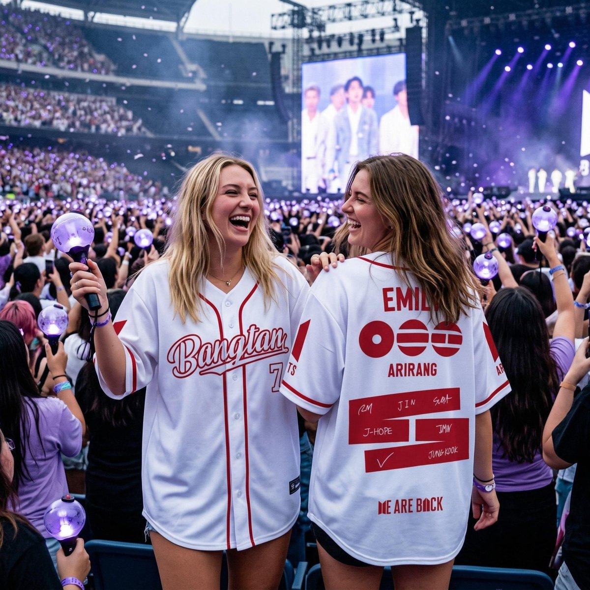 Matching Konzert Outfits Freunde