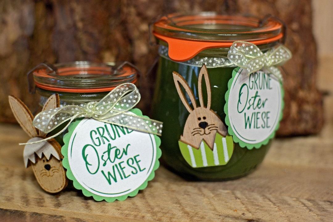 Osterliche Marmelade im Glas