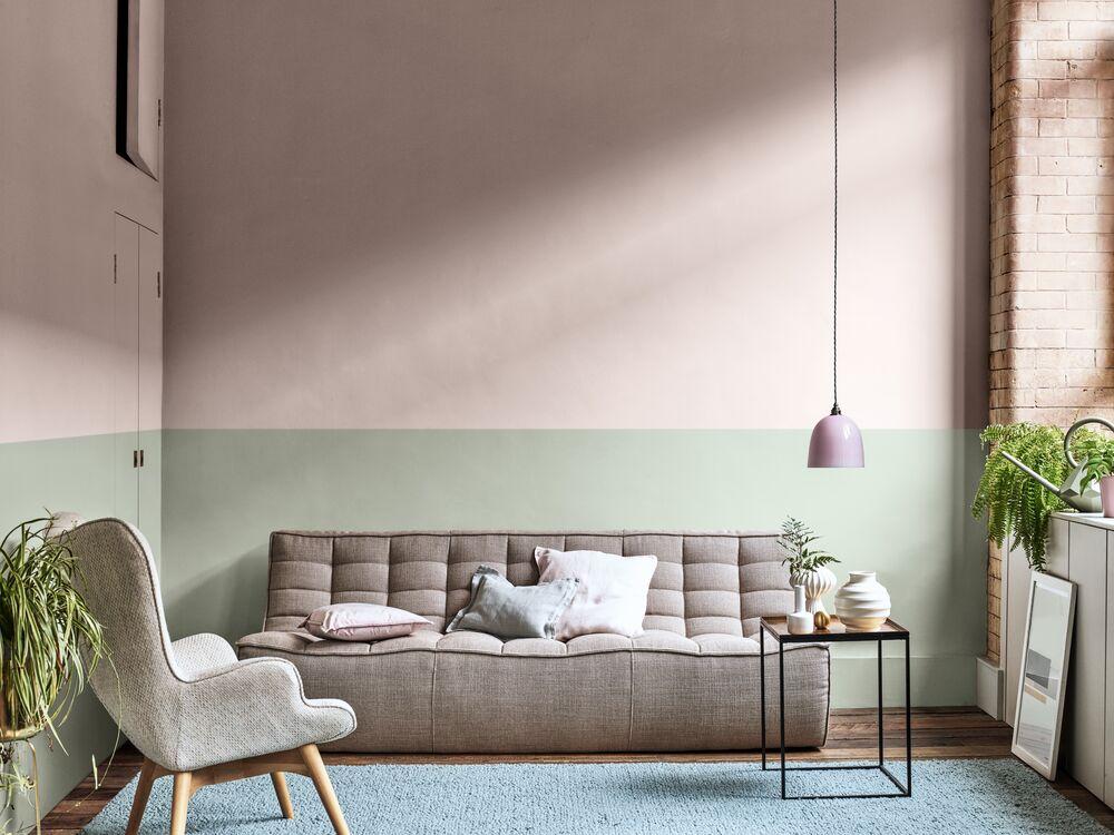 Skandinavische Wand Pastellfarben