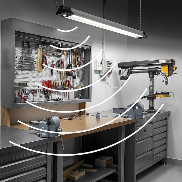 Smarte LED Steuerung Werkstatt Sensor