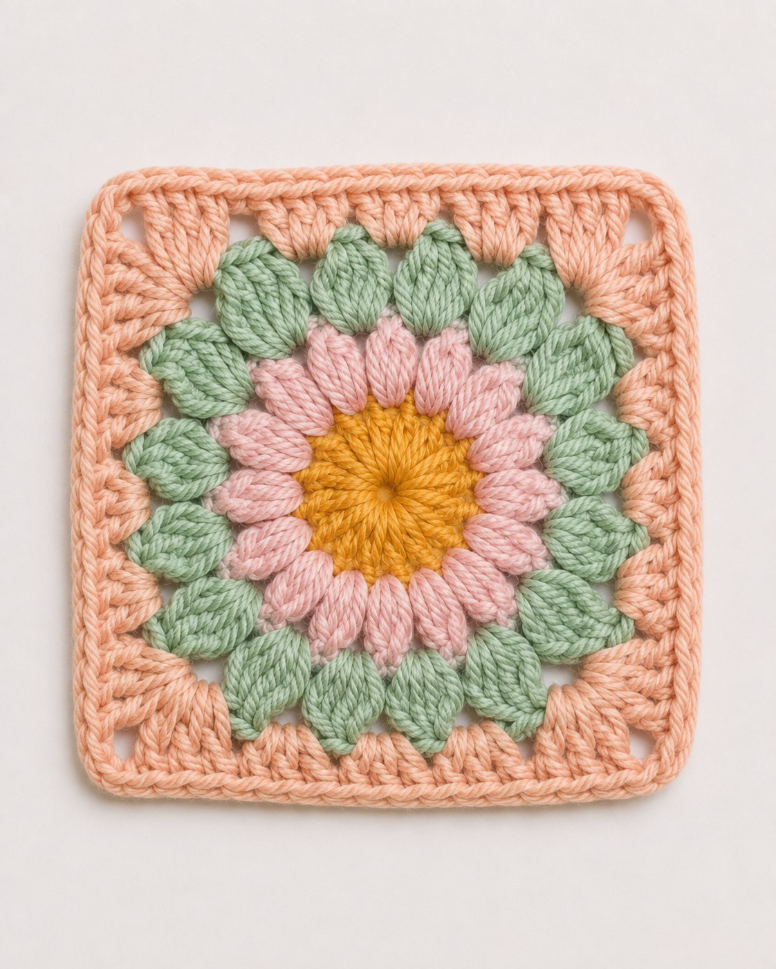 Sunburst Granny Square Anleitung - Schritt Für Schritt Zur