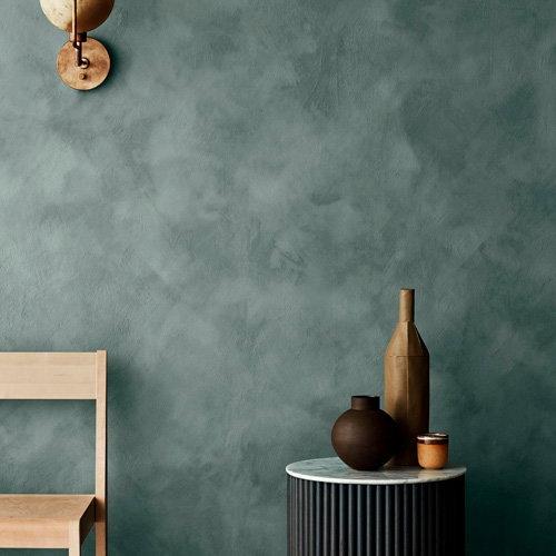 Vintage Wand mit Patina Kreidefarbe