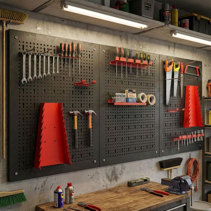 Werkzeug Aufbewahrung Ideen Garage für mehr Ordnung