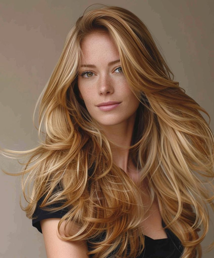 25 Elegante Frisuren mit Kühlen Blonden Strähnen